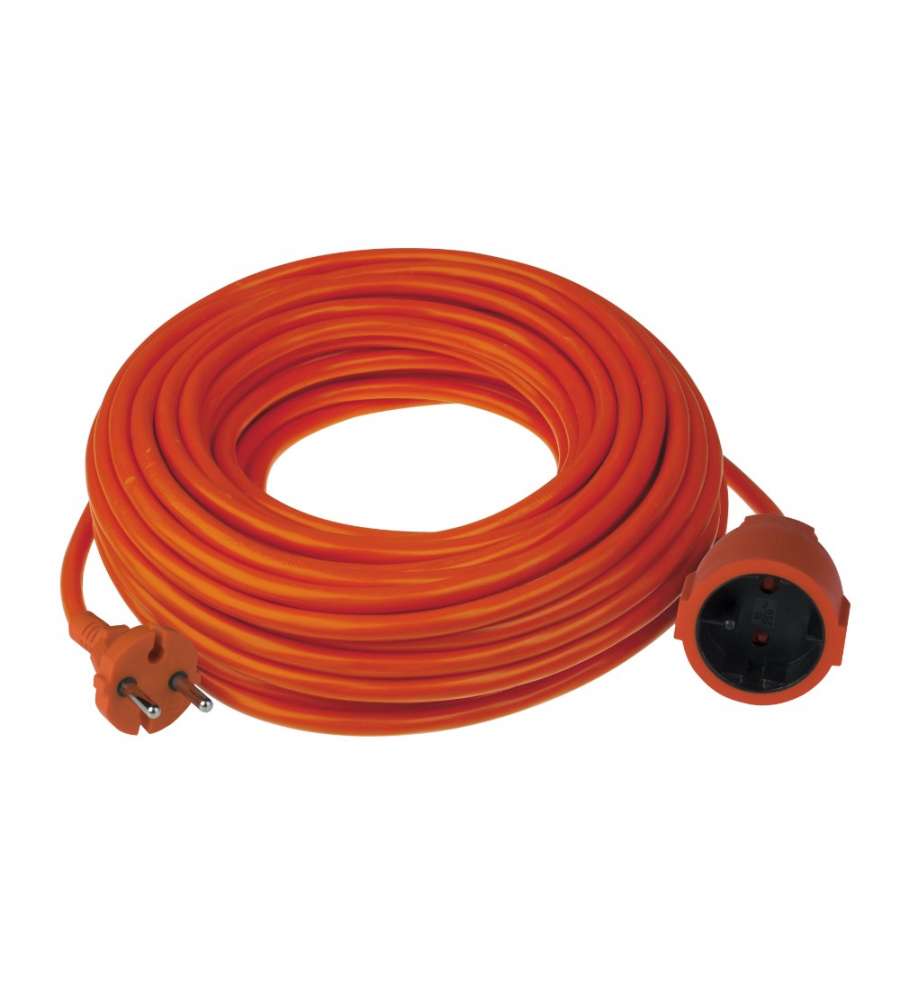 Prolunga Elettrica Poly Pool 15m 250V - Cavo H05VV-F 2x1,5mmq Arancio