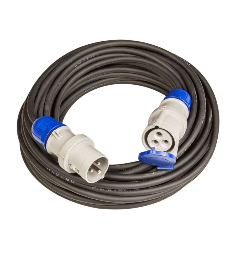 Prolunga 230 V - 20 metri - IEC309 - H07RN-F 3 x 1,5 mm²