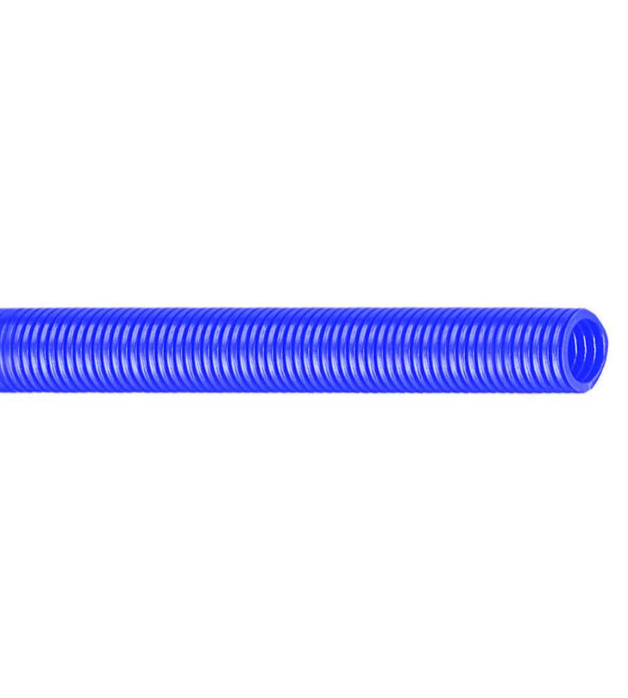 Tubo pieghevole 100m diam 20mm blu
