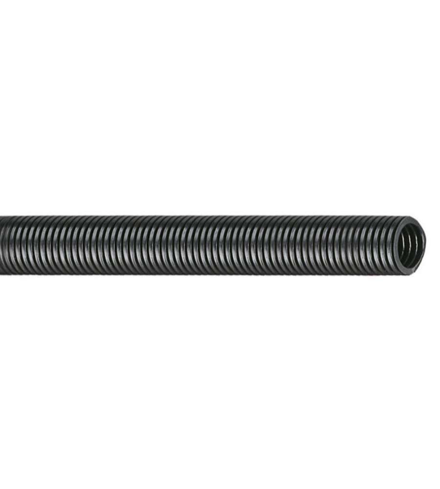Tubo corrugato pieghevole diam 20mm 5mt Nero