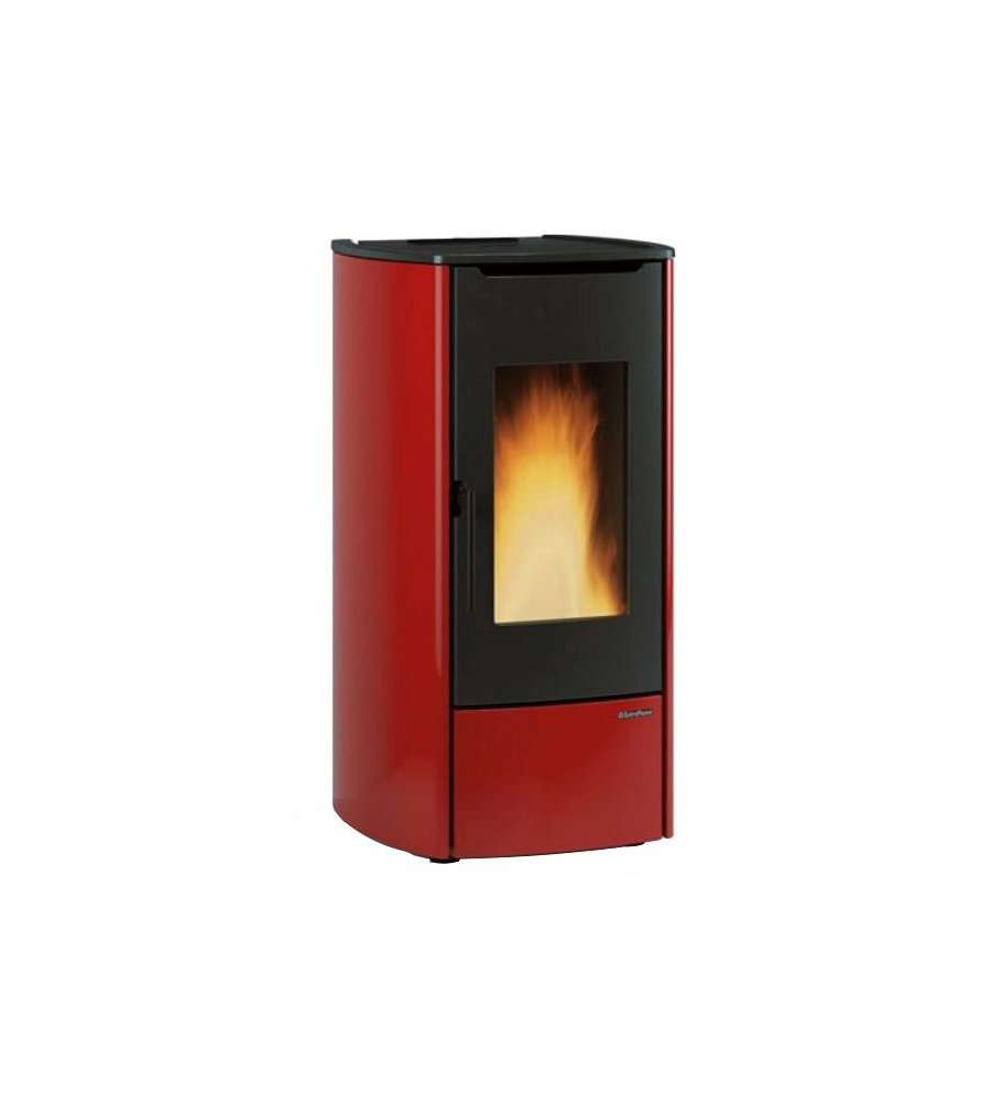 Termostufa Pellet Marina Idro 11 Bordeaux Extraflame