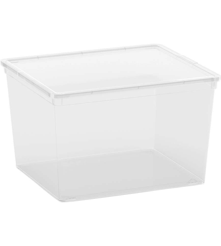 Keter Contenitore Multiuso C-Box Cube - Trasparente - 40x34x25 cm