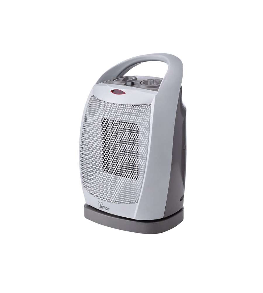 Bimar Termoventilatore PTC Oscillante - con Maniglia - 20x16x29,5 cm