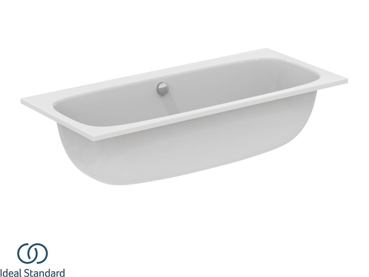 Vasca a Guscio Ideal Standard® i.Life Duo 180x80 cm Bianco Lucido-80175