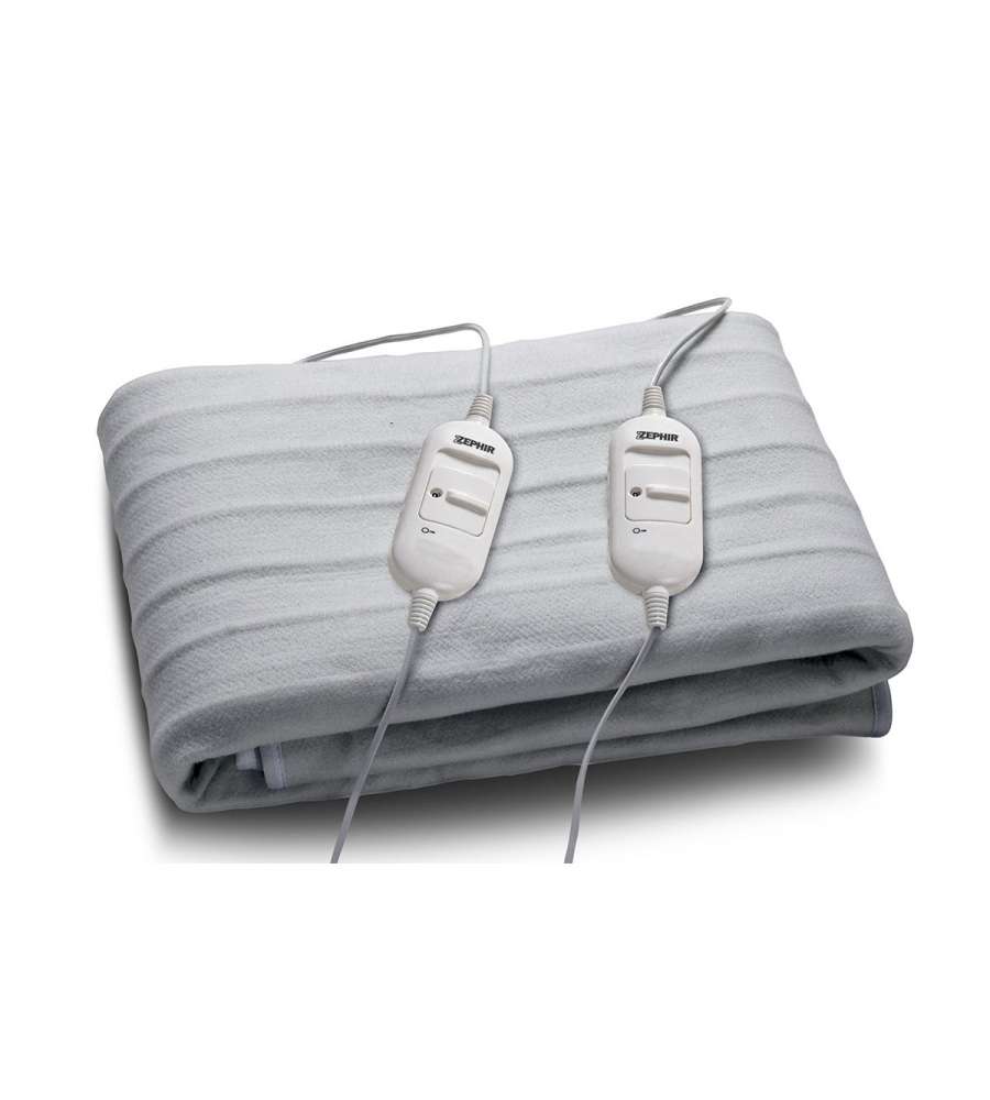 Zephir Termocoperta Elettrica 2 Piazze - Bianca - 2x60W