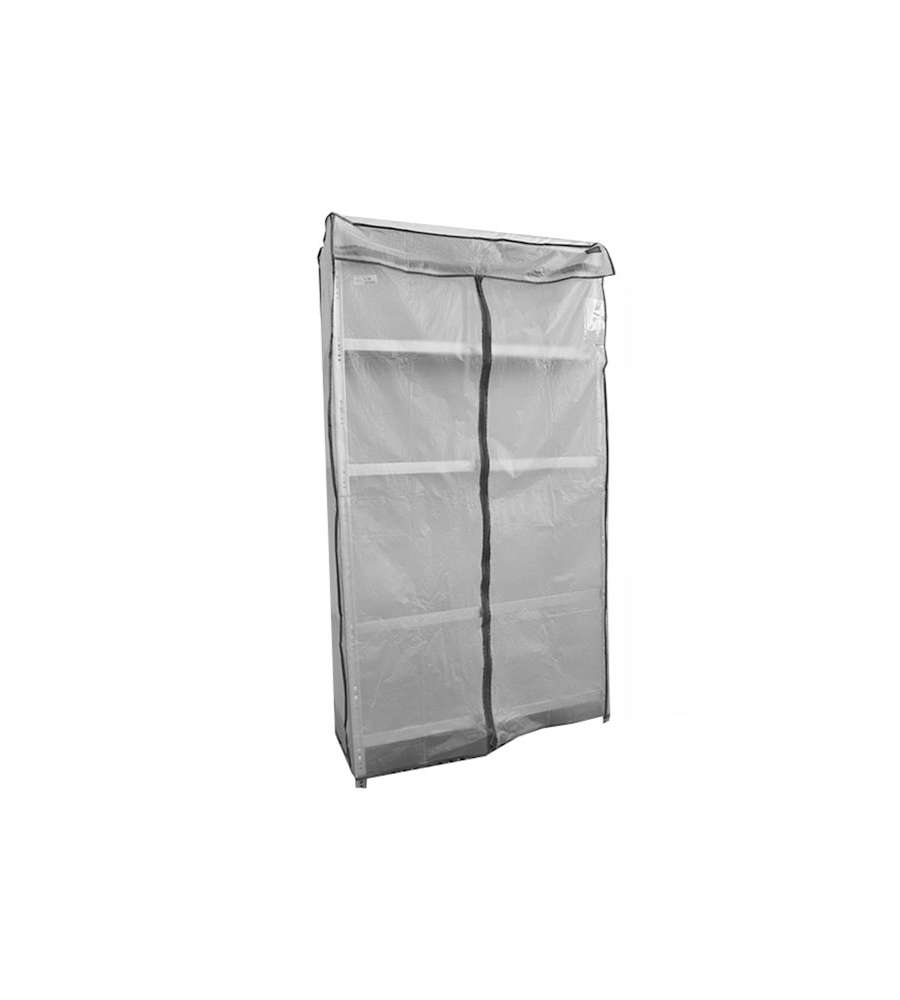 Bizzotto Copertura per Scaffale - Nylon Trasparente - 103x43x185 cm