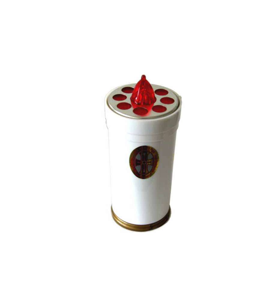 Cero Votivo Lumi Batteria Gg 60 Big Bianco Ater