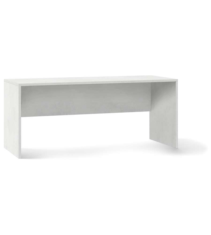 Sarmog Scrivania Ossido Bianco 180 cm - Design Moderno e Funzionale