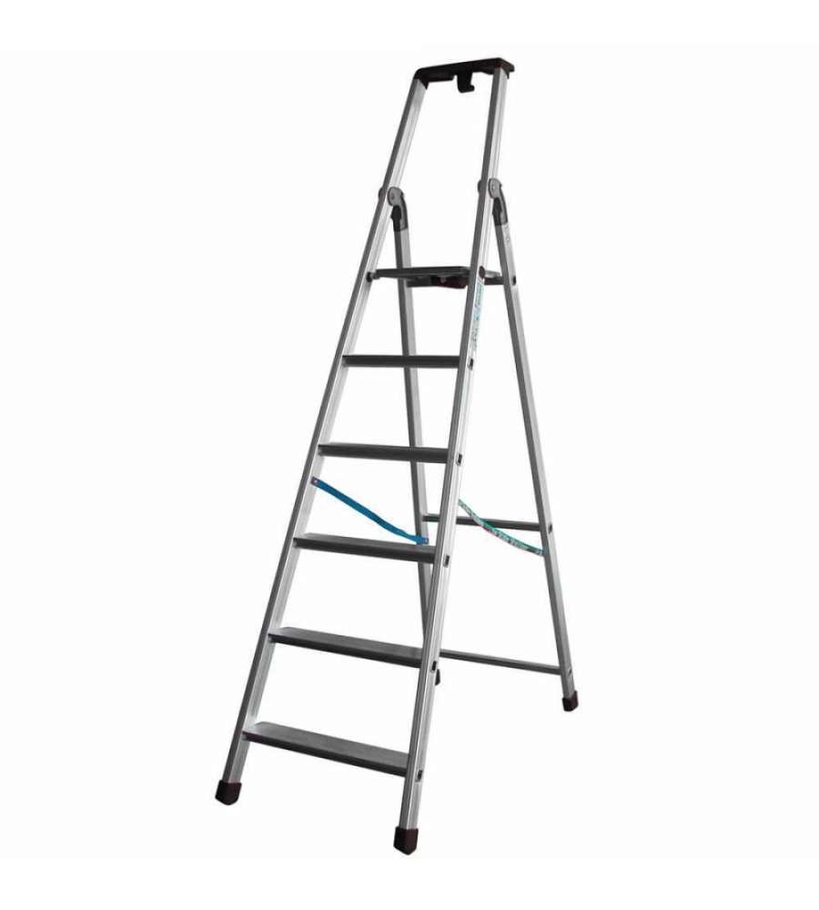 Facal Scala in Alluminio - Arancio - 6 Gradini