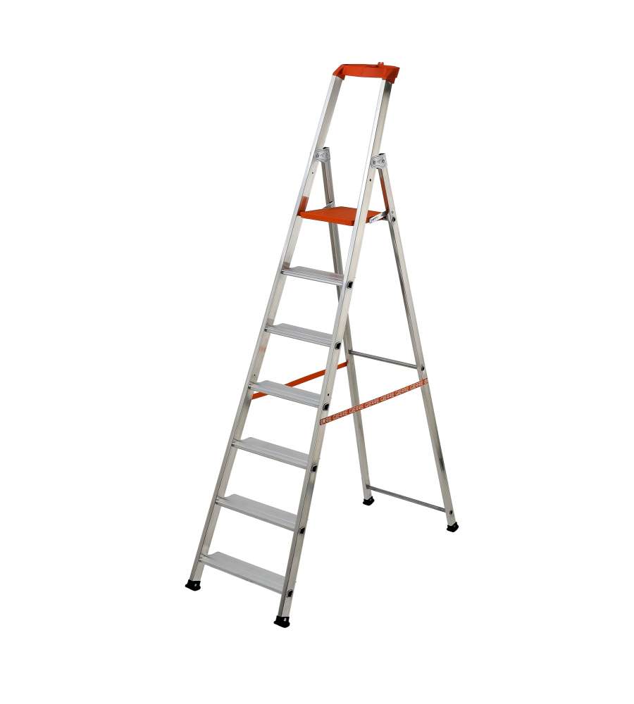 Scala 7 gradini in alluminio