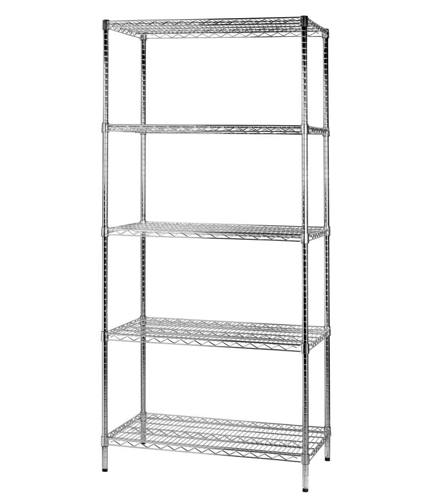 Scaffale 5 Ripiani Cm 61 X 91 X H. 200