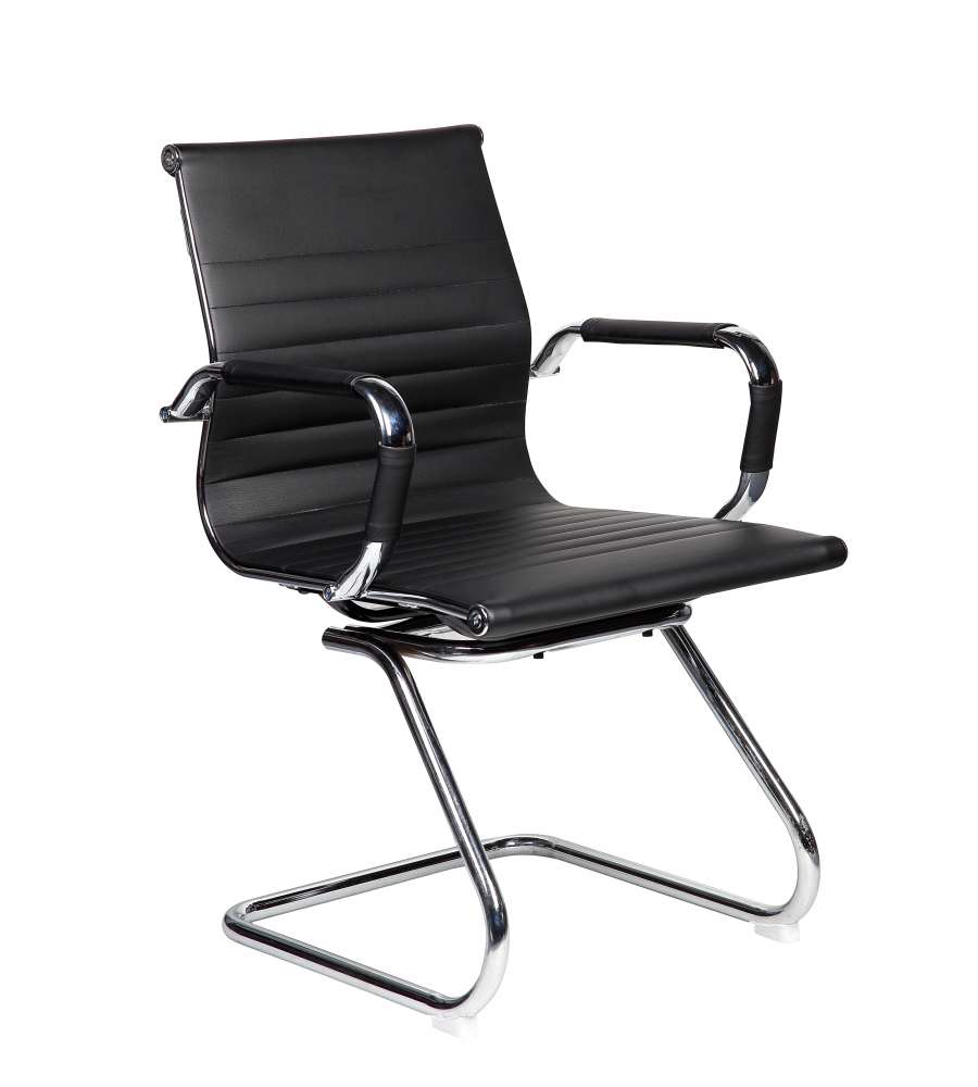 Dallas Poltrona Attesa Con Braccioli - Nera