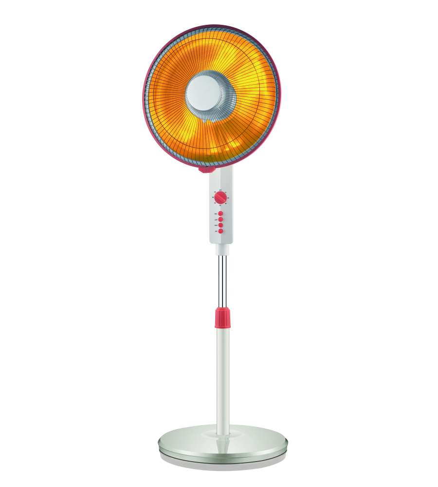 Dr.C Stufa Alogena Oscillante a Piantana - 41x39,8x130 cm - 1000W