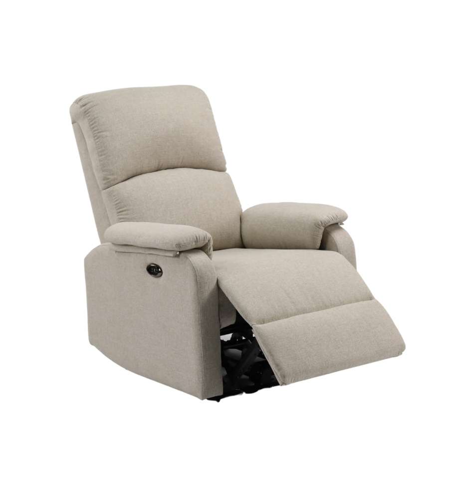 Domo Mea Poltrona Reclinabile Beautiful - Beige - 80x92x104cm