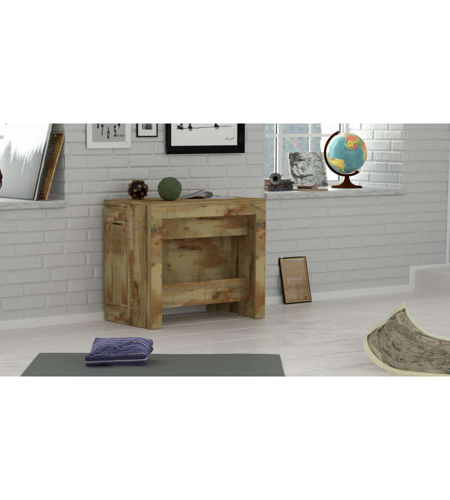 Consolle E Tavolo Allungabile Pratika 300 Acero Pereira