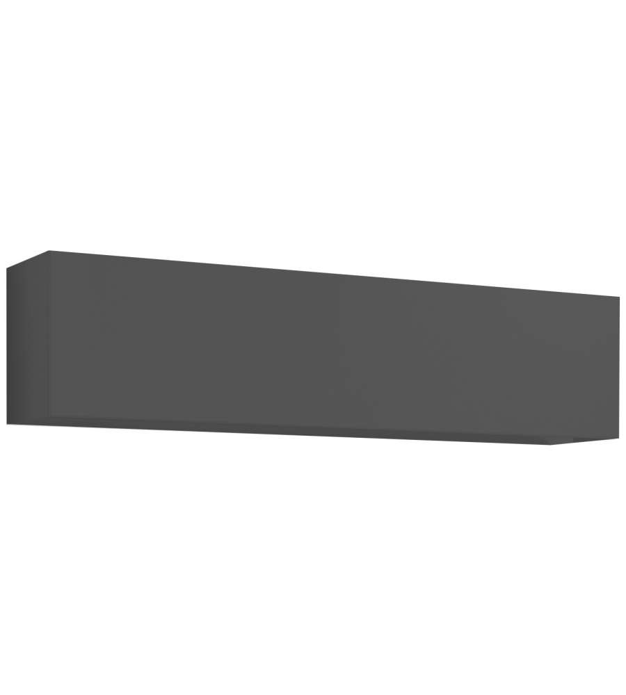 Web Furniture - Pensile Vasistas Maruska Antracite Opaco 180x30 cm