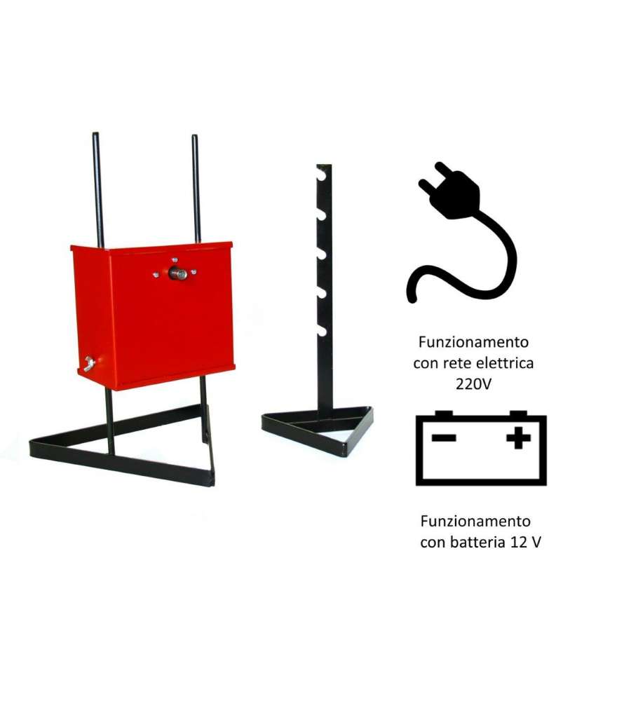 Girarrosti Doppia Funzione - Gigante, Funziona a 220V e Batteria