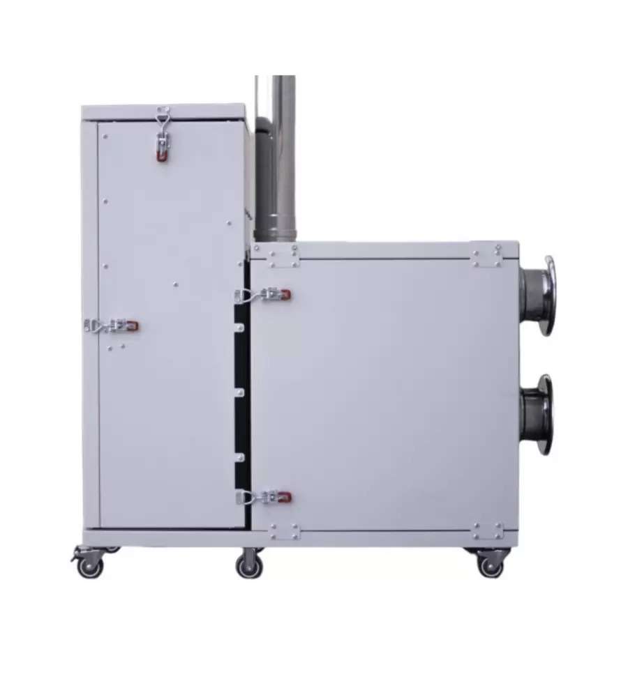 Pirox Generatore di Calore Mobile Turbopellet - 12Kw -86x43x89 cm