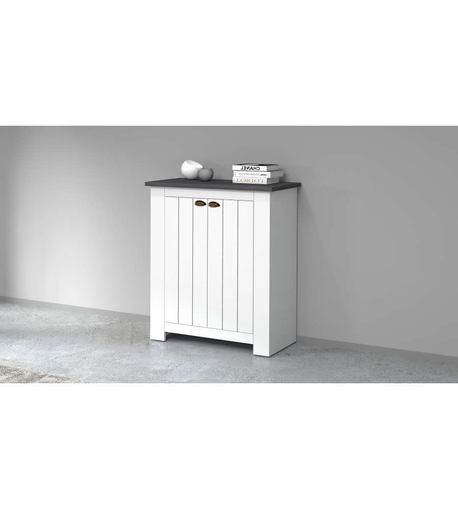 Scarpiera 2 Ante Bianco Report