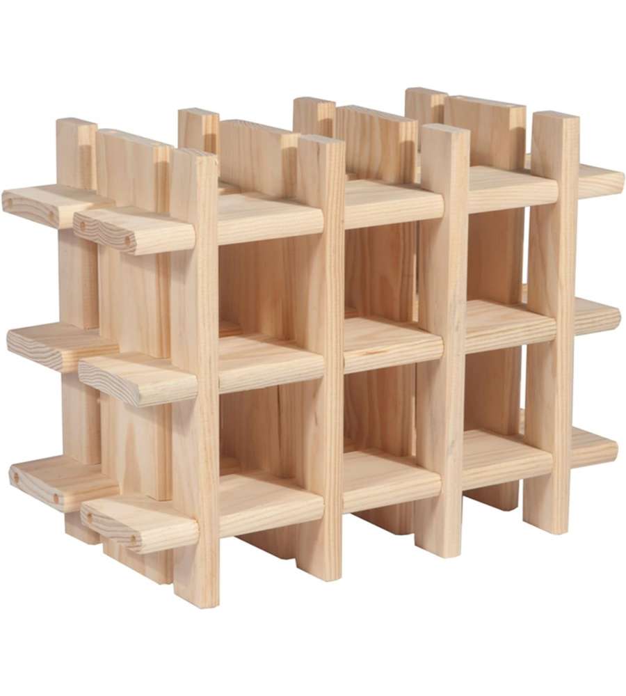 Astigarraga Portabottiglie Rioja in Pino Massiccio - 9 Posti