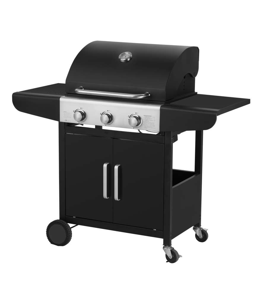 Barbecue a gas 3 fuochi 9KW