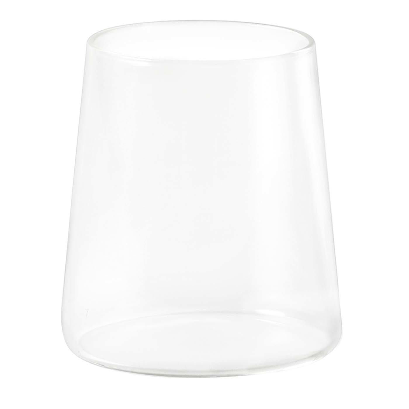 Set di 6 bicchieri da acqua soffiati a mano Scia