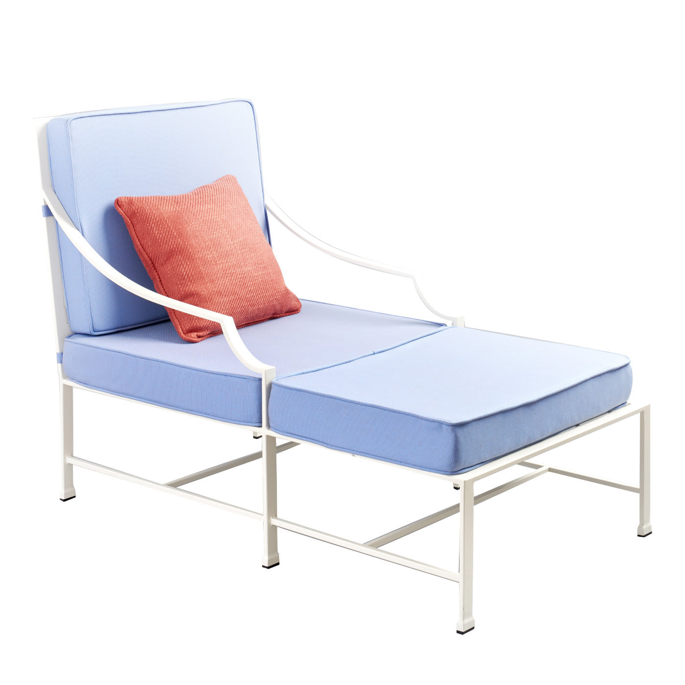Chaise Lounge Perennial di Silvia Refaldi in acciaio inox