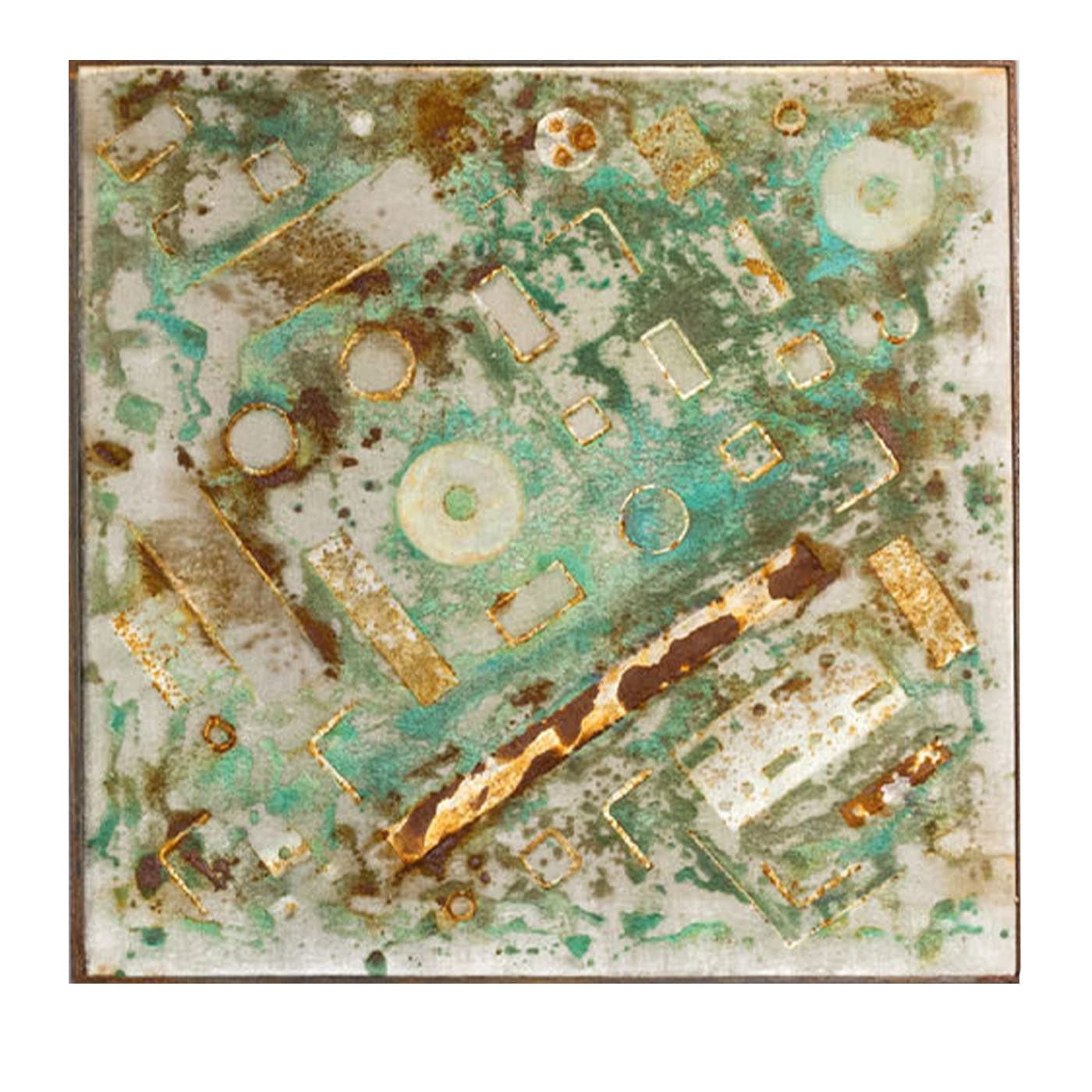 MAPS Quarter by Day su velluto di seta beige