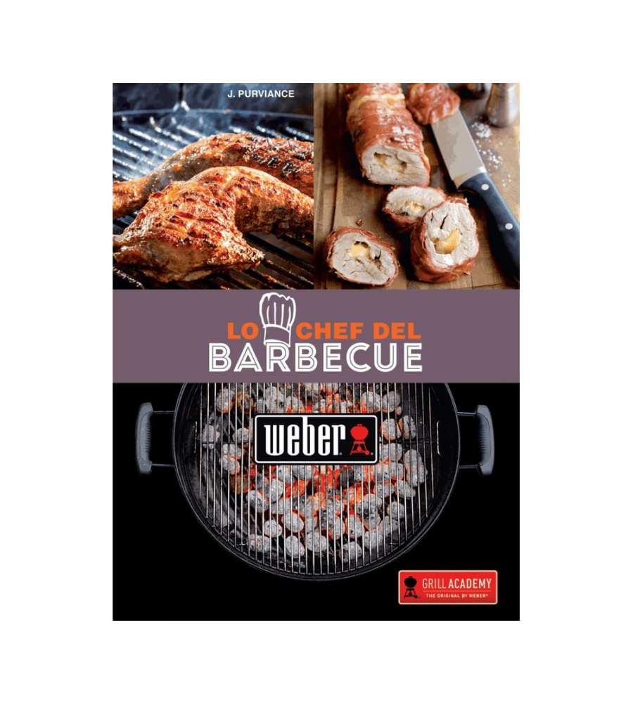 WEBER Ricettario "Lo chef del Barbecue" per Grigliate Perfette