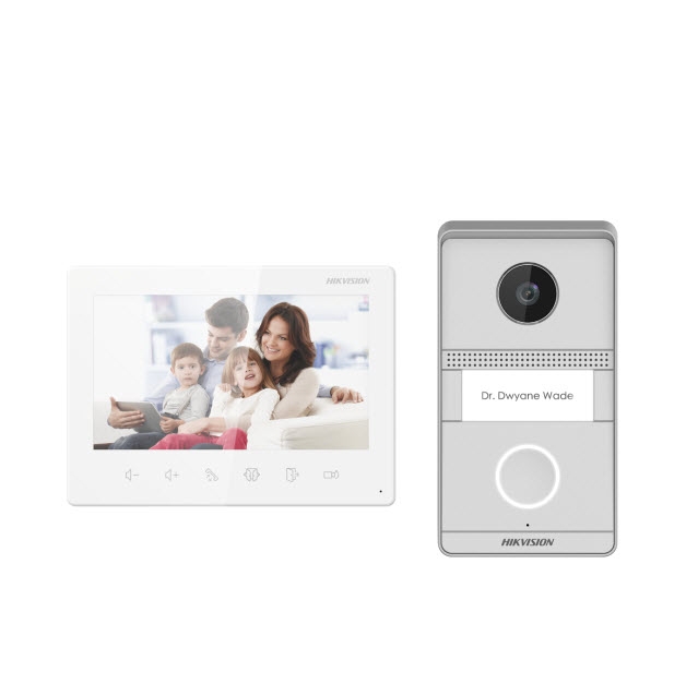 HikVision DS-KIS101-P Kit videocitofonico 2 fili 2 MP installazione a parete