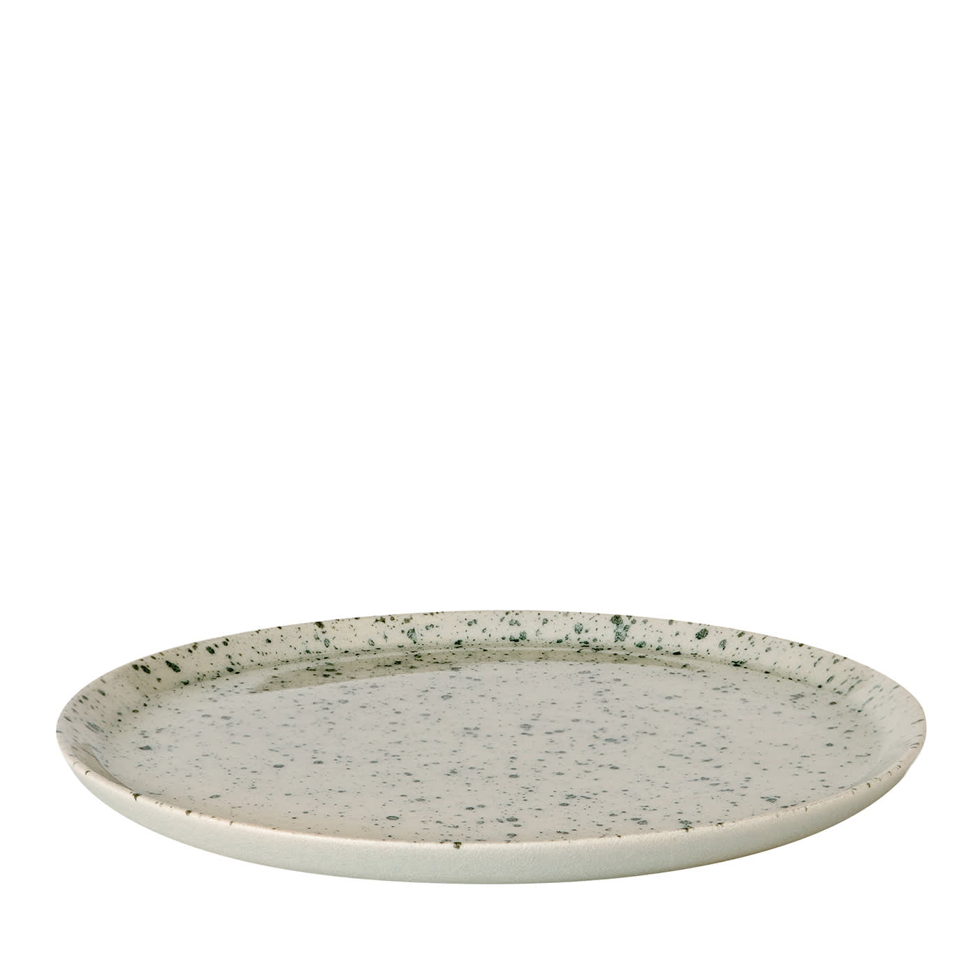 Set di 4 piatti da dessert a pois