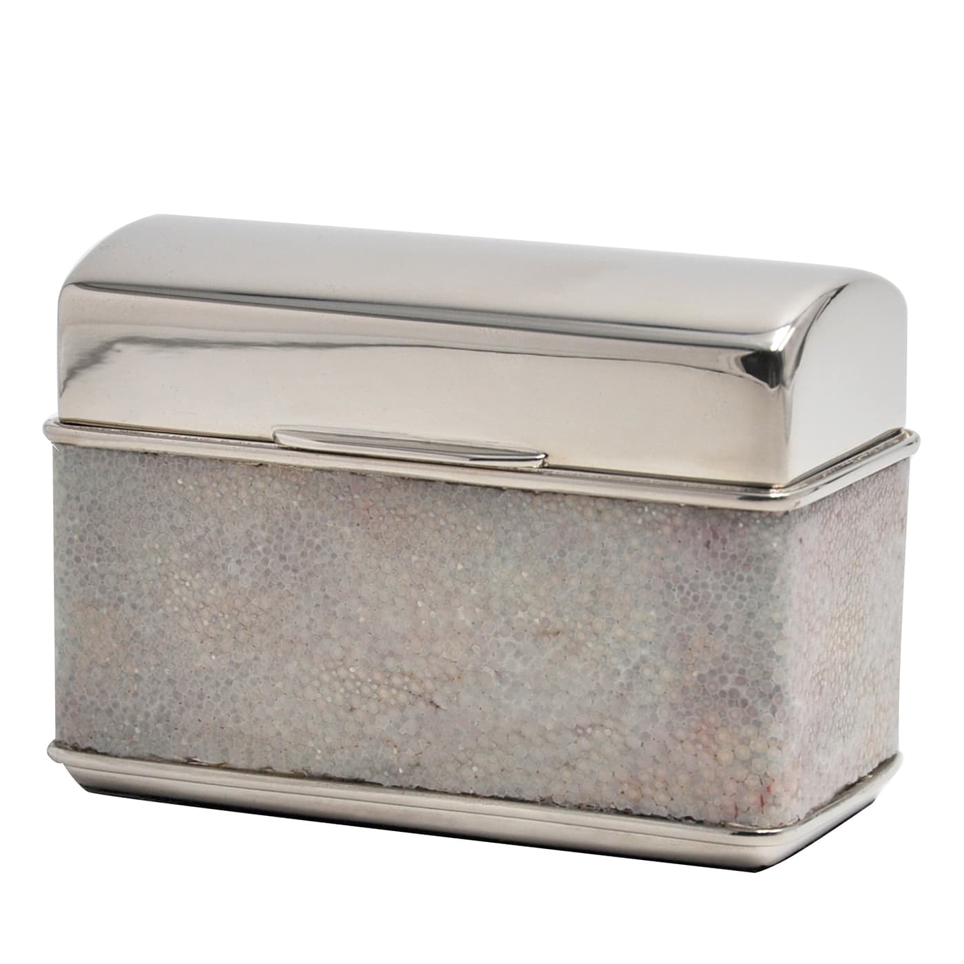 Portasigarette Galucharme Rosa Melange Shagreen di Nino Basso