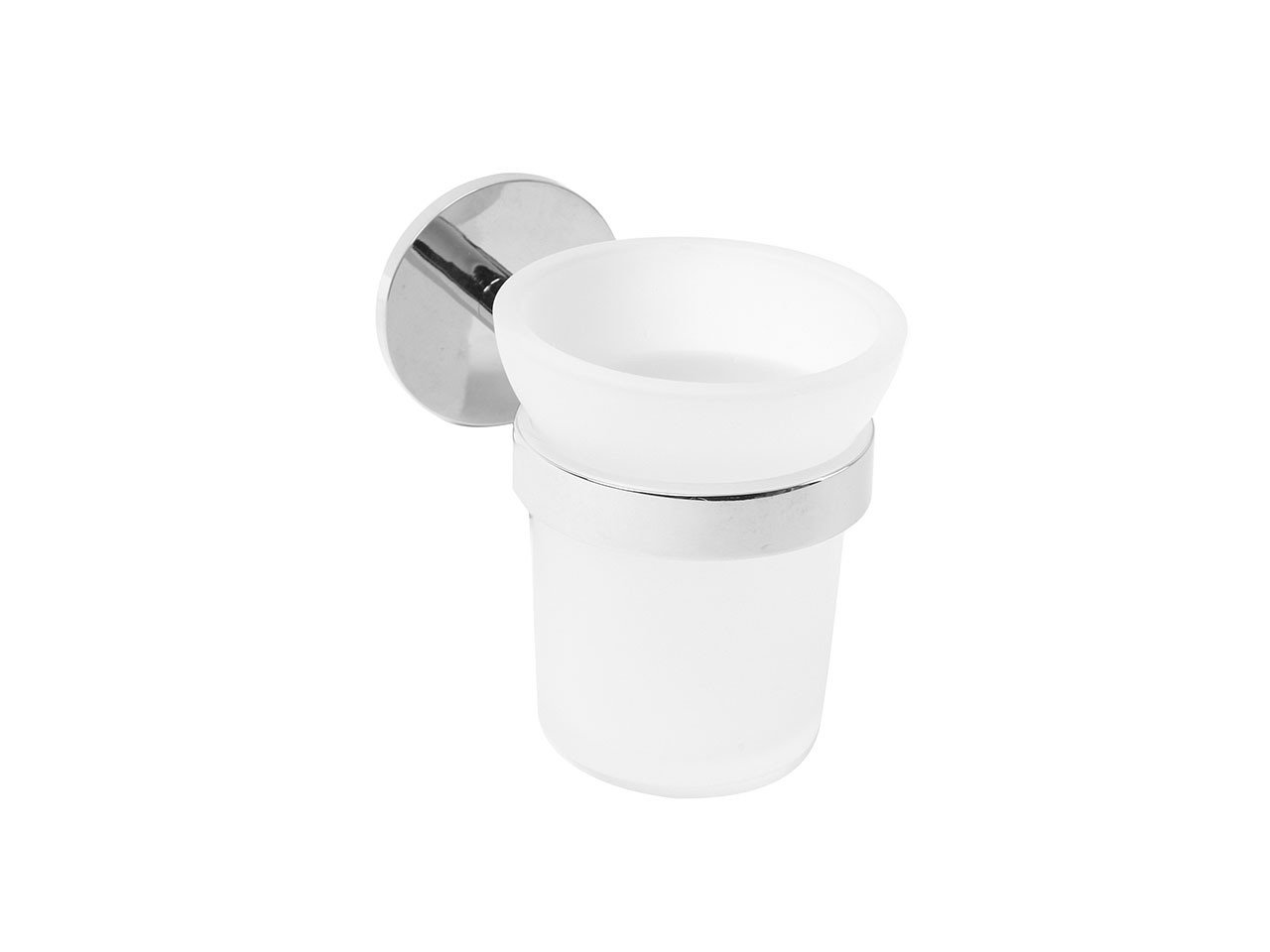 Porta Bicchiere Ago Vetro a Muro-6831