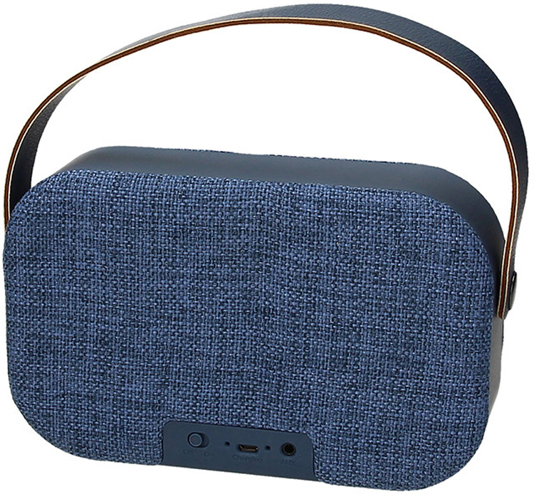 Altoparlante Cassa Bag Bluetooth Speaker Blu Jeans