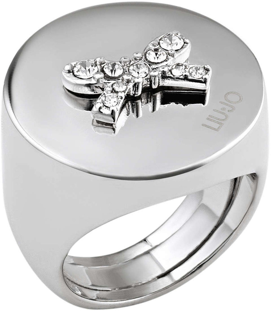 Anello Destini Fiocco Silver