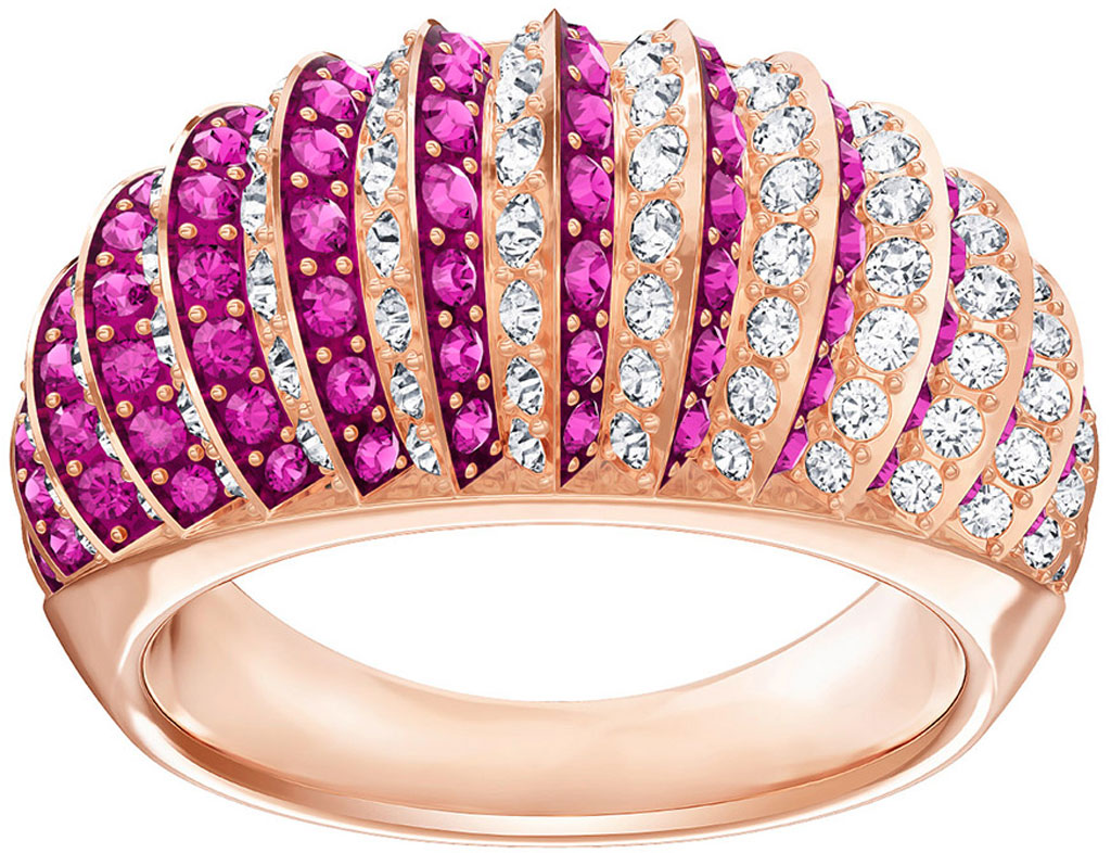Anello Luxury Domed Rosa