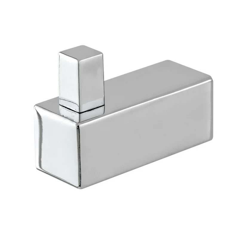 Appendino bagno a muro in acciaio cromato Unica