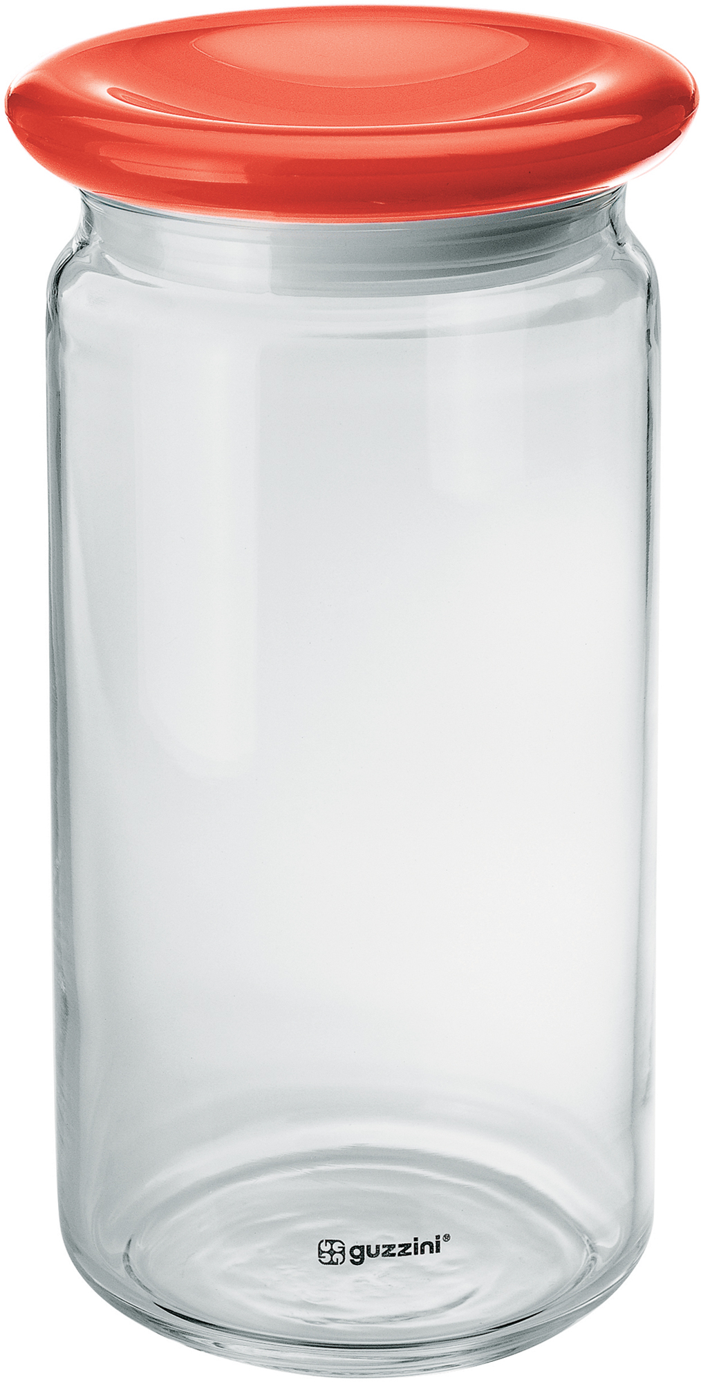 Barattolo In Vetro Rosso 1500 Cc