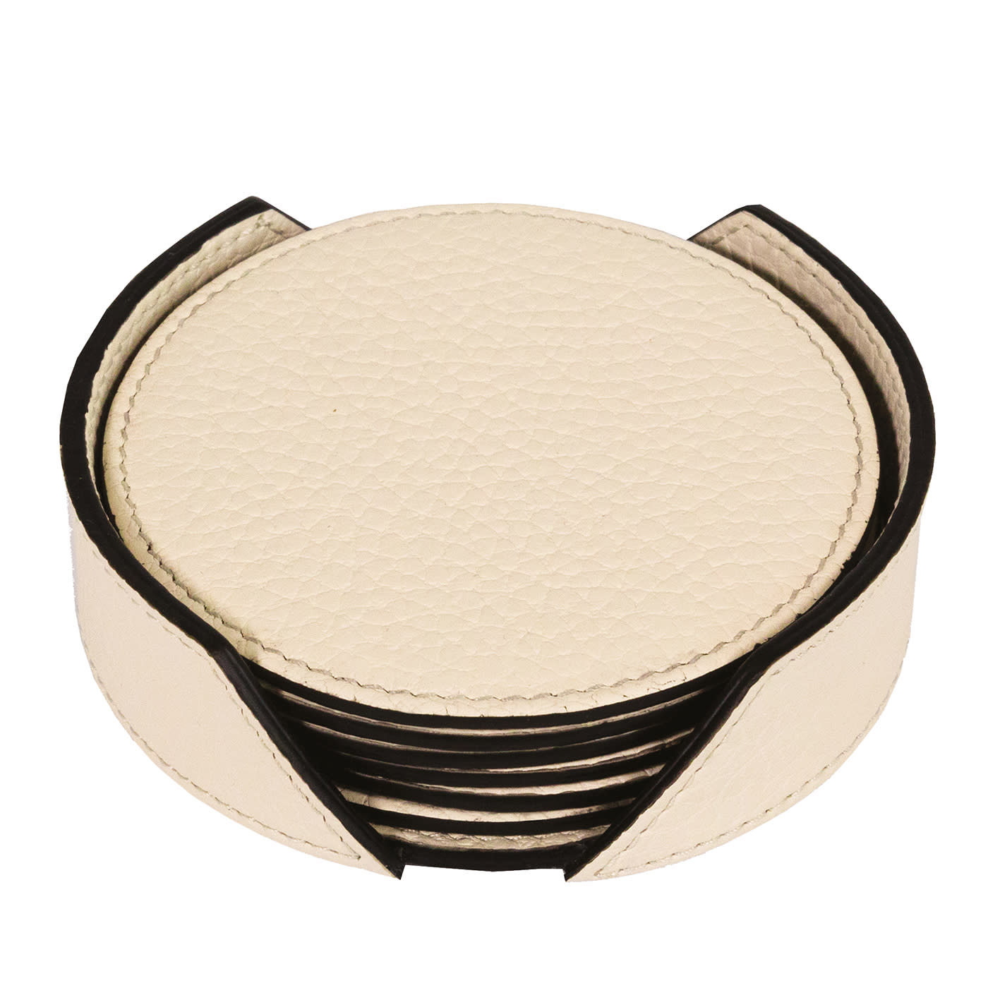 Set di 6 sottobicchieri Wings White