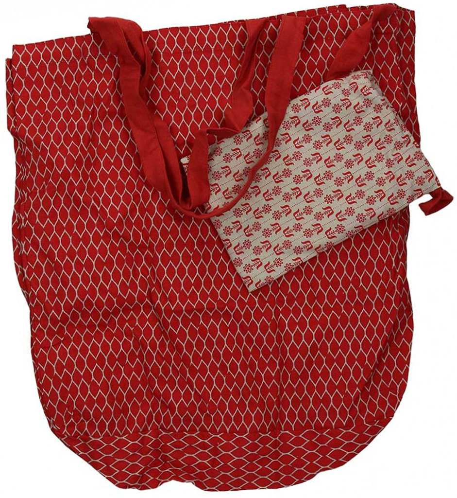 Borsa Spesa Rosso Pieghevole