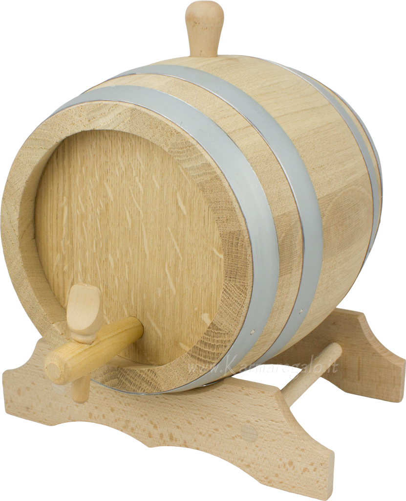 Botticella LT. 5 in legno di quercia