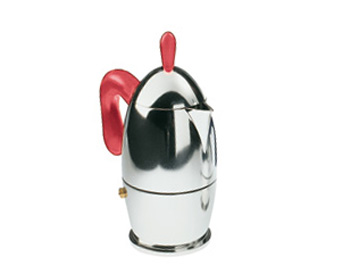 Caffettiera 6 Tazze Zaza Rosso