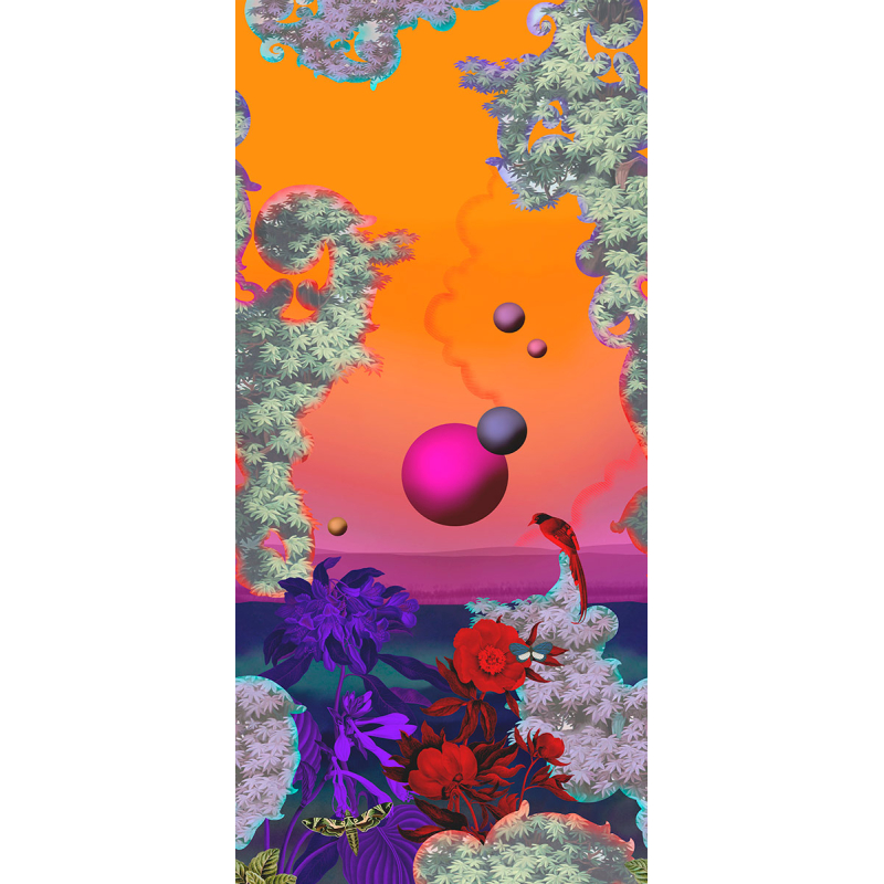 Carta da parati panoramica Novafrica Sunset Christian Lacroix