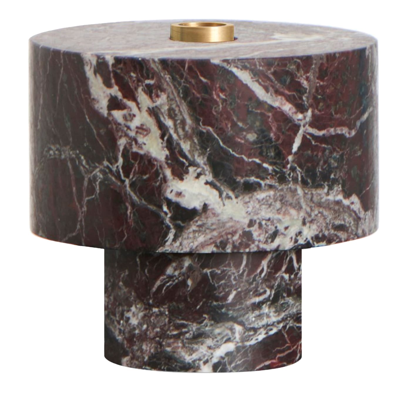 Candeliere Inside Out Red Levanto di Karen Chekerdjian