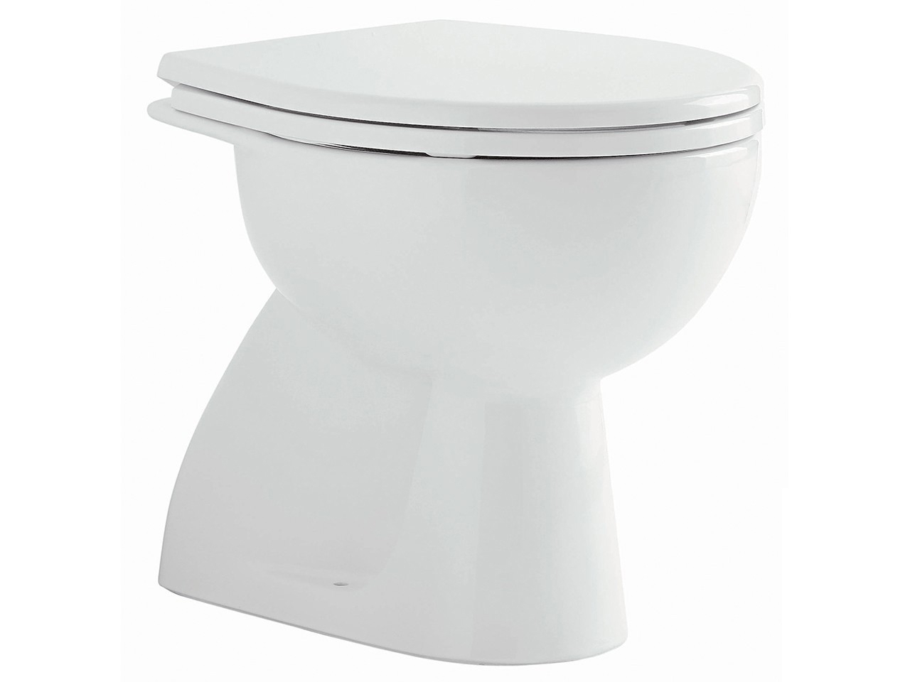 Wc a Terra Geberit Colibrì Scarico a Pavimento Bianco-62754