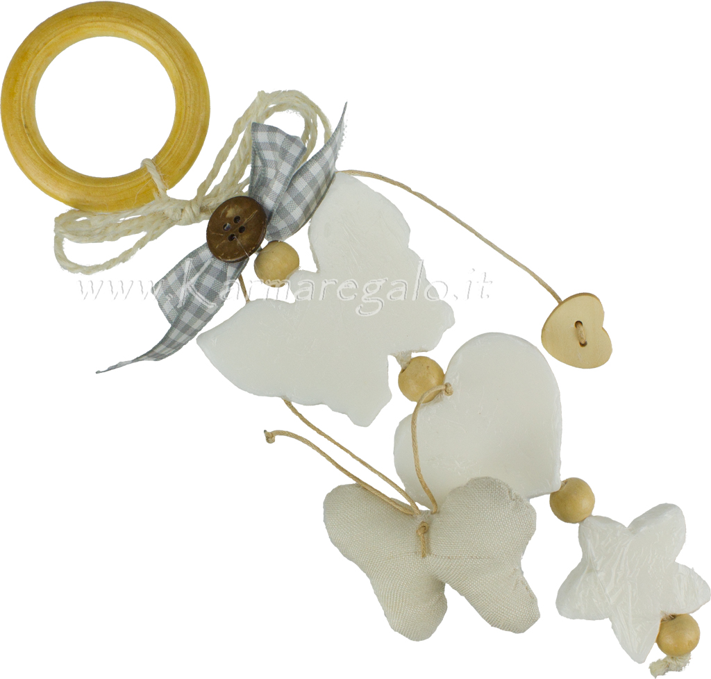 Confezione di 3 saponi e mini cuscino