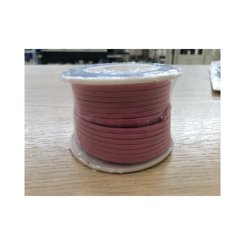 CORDINO IN ECOPELLE ROSA SPESSORE 3 MM LUNGHEZZA 50 METRI SCOTTON