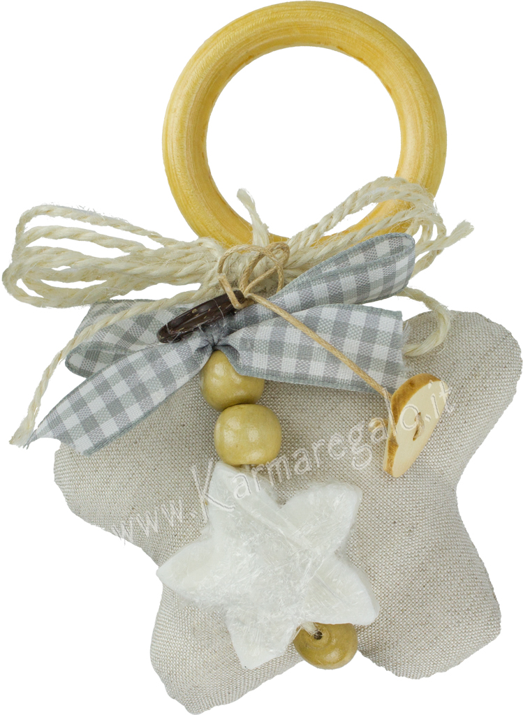 Cuscino fiore con sapone mini