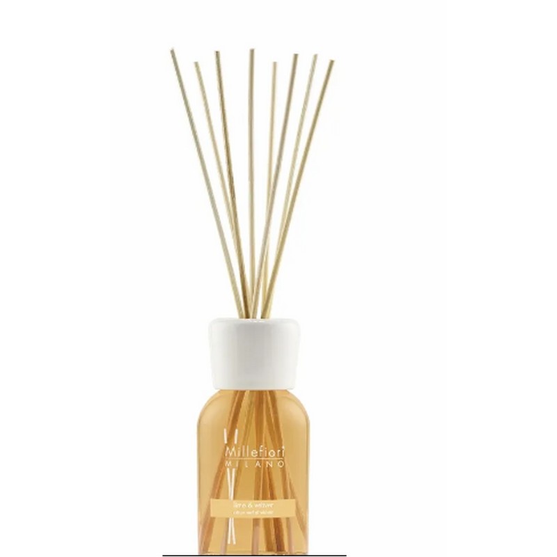 DIFFUSORE DI FRAGRANZA A STICK 250 ML LIME & VETIVER MILLEFIORI MILANO