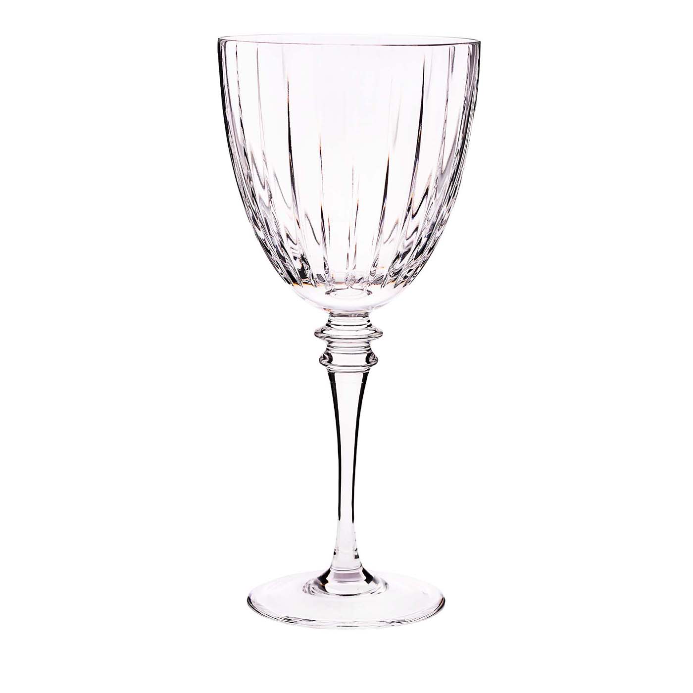 Set di 6 bicchieri a stelo per acqua Ibla